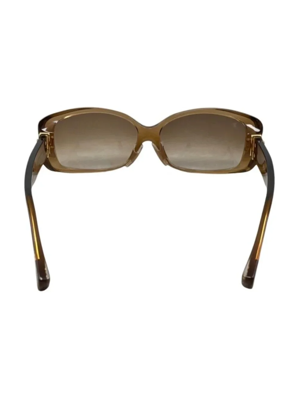 Louis Vuitton Sunglasses Spson GM Monogram Flower Lame Brown Eyewear